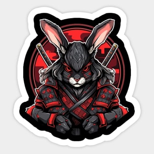 samurai rabbit Sticker